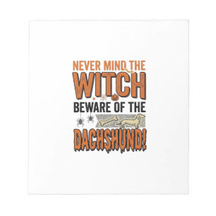 Bloc De Notas Cuidado Con La Camiseta De Bruja De Halloween De D