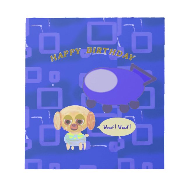 Bloc De Notas Cumpleaños (Frente)