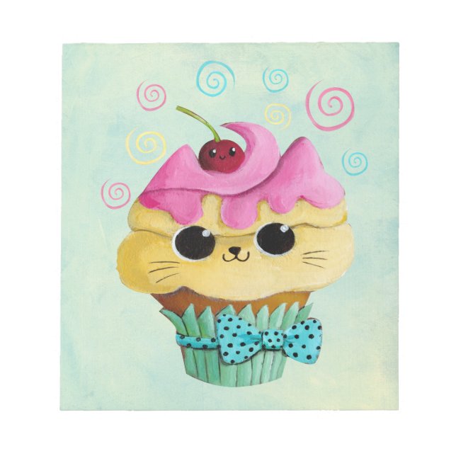 Bloc De Notas Cupcake kitty (Frente)