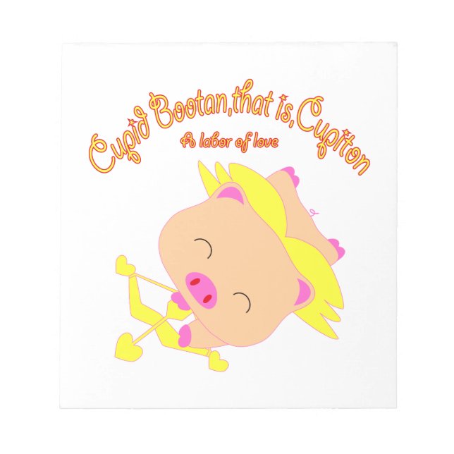 Bloc De Notas Cupid Bootan (Frente)