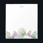 Bloc De Notas Curso de agua: Suculenta profesora<br><div class="desc">Acuarela Suculenta Botánica Mujer Docente Notepad</div>