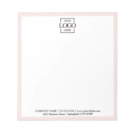Bloc De Notas Custom Corporate Business Logo Modern Professional