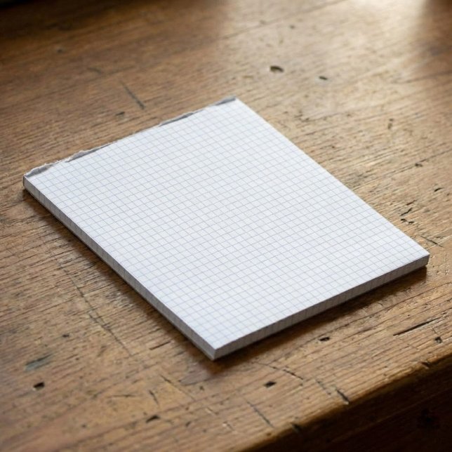 Bloc De Notas Custom Small Graph Paper Note Pad (Grids, Squares) (Small graph paper printable. Use this blank, wide-ruled graph paper for math assignments, journaling)
