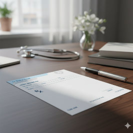 Bloc De Notas Customizable RX Pad for Doctors - Prescription Pad