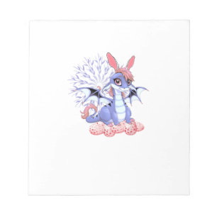 Bloc De Notas Cute Anime Dragon Bunny Camiseta de Pascua Niña To