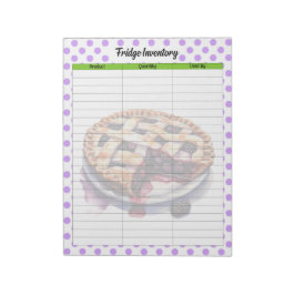 Bloc De Notas Cute Blueberry Fridge Inventory
