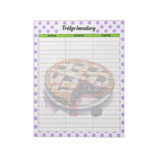 Bloc De Notas Cute Blueberry Fridge Inventory