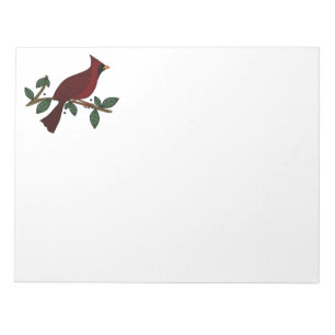 Bloc De Notas Cute Cardinal Notepad