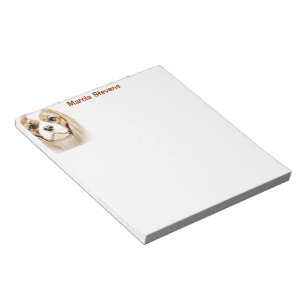 Bloc De Notas Cute Cavalier King Charles Spaniel