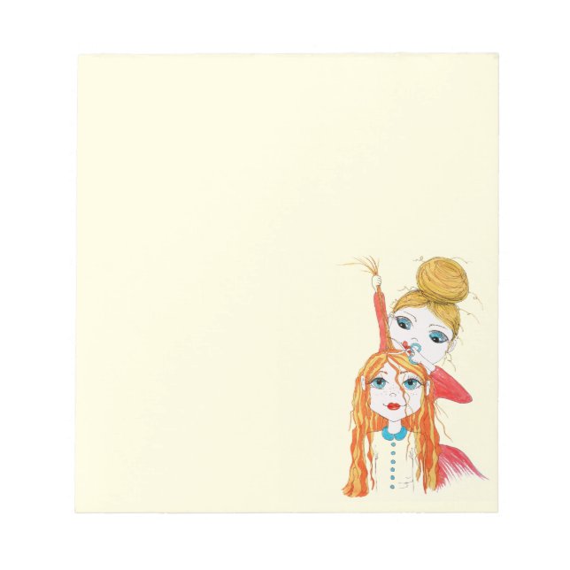 Bloc De Notas Cute Haircut Hairdresser (Frente)