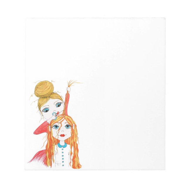 Bloc De Notas Cute Haircut Hairstylista (Frente)