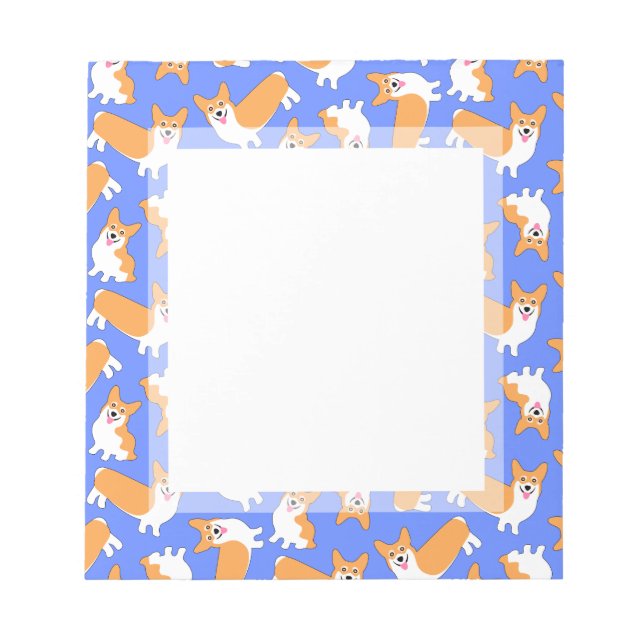Bloc De Notas Cute Happy Corgis (Frente)