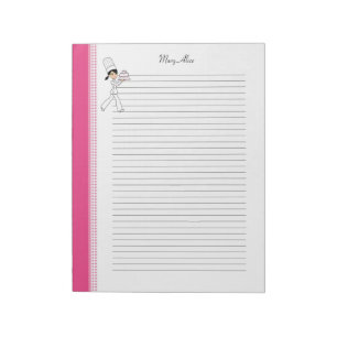 Bloc De Notas Cute Kitchen Notepad 40 páginas para Binder