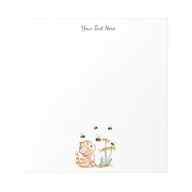 Bloc De Notas Cute Kitten Notepads (Frente)