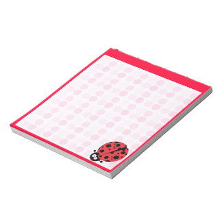 Bloc De Notas Cute Ladybug