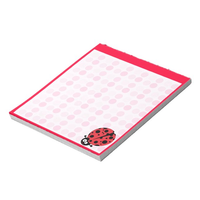 Bloc De Notas Cute Ladybug (Lado Izquierdo)