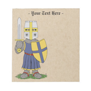 Bloc De Notas Cute Medieval Knight