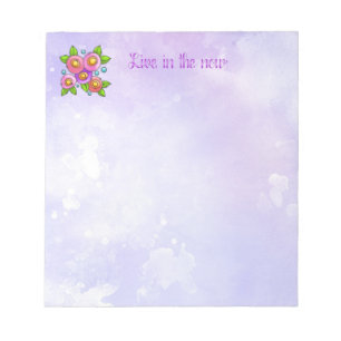 Bloc De Notas Cute Modern Flower Bundle