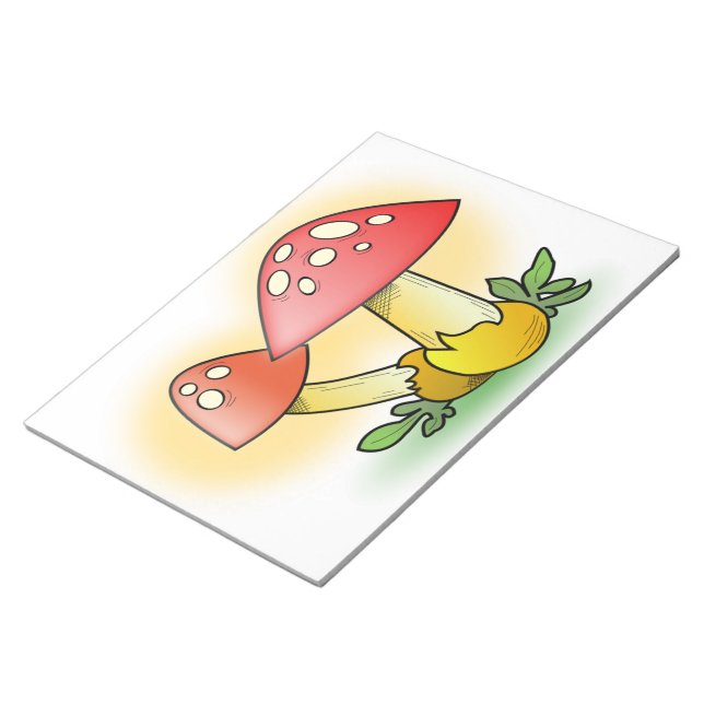 BLOC DE NOTAS CUTE MUSHROOMS (Lado Derecho)
