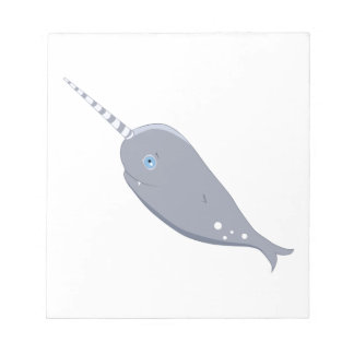 Bloc De Notas Cute Narwhal
