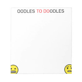 Bloc De Notas Cute Oodles To Do