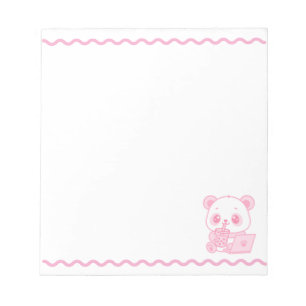 Bloc de Notas Cute Panda