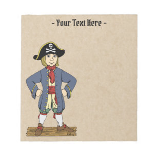Bloc De Notas Cute Pirate Lad