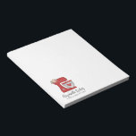 Bloc De Notas Cute Red Bakery Cake Mixer Notepad<br><div class="desc">A feminine red cake mixer with flowers decorates this bakery notepad. Personalize it with your name and business information. Designed for you by Blackberry Boulevard.</div>