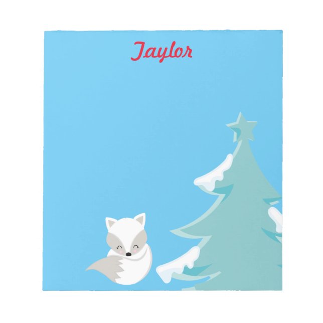Bloc De Notas Cute Winter Wonderland (Frente)