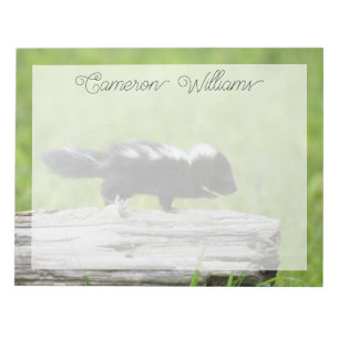 Bloc De Notas Cutest Baby Animals   Baby Skunk