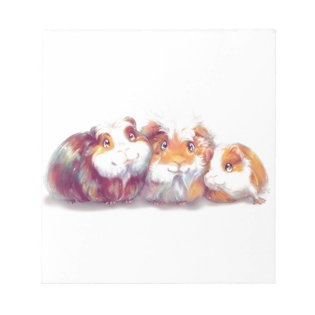 Bloc De Notas Cuyes adorables (Frente)