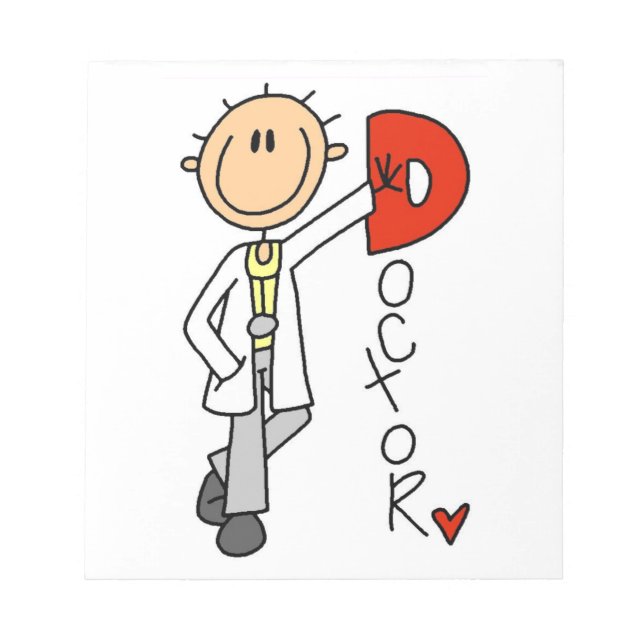 Bloc De Notas D es para Doctor (Frente)