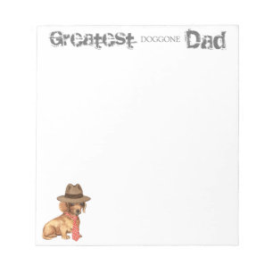 Bloc De Notas Dachshund Dad