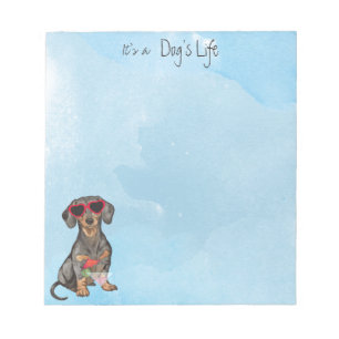 Bloc De Notas Dachshund del verano