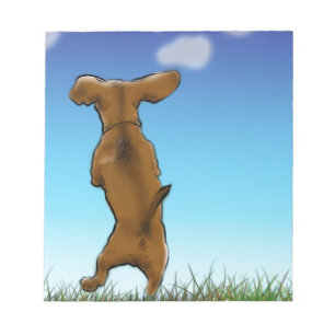 Bloc De Notas dachshund_saltando_color