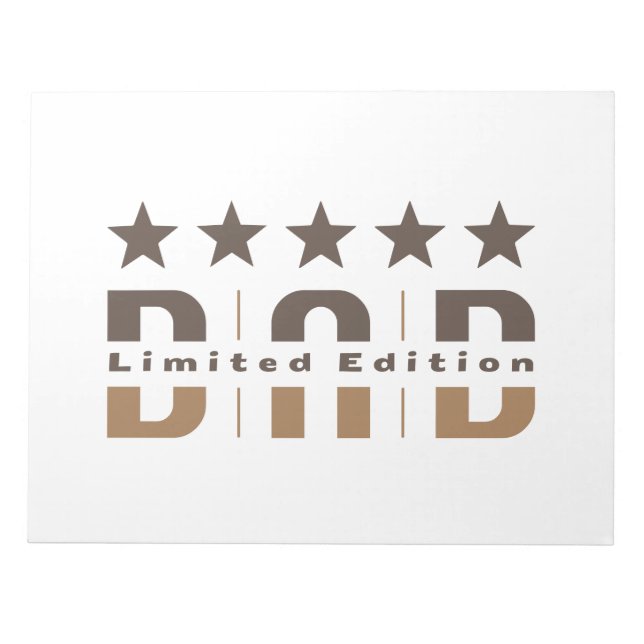 Bloc De Notas Dad Limited Edition (Frente)