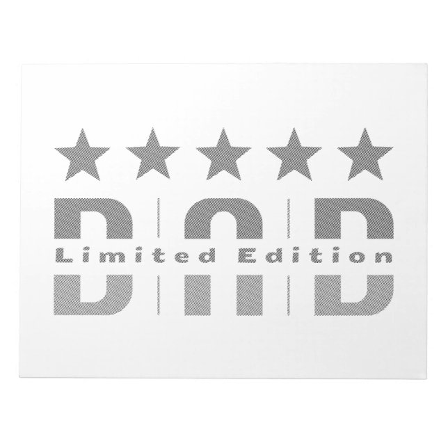 Bloc De Notas Dad Limited Edition (Frente)