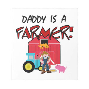 Bloc De Notas daddyisafarmerTEE