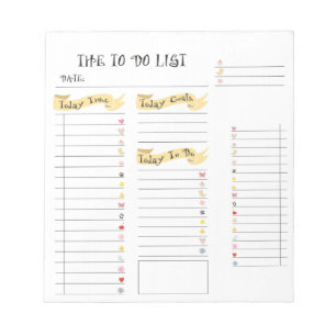 Bloc De Notas Daily to do list