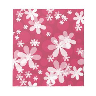 Bloc De Notas Daisies blancos