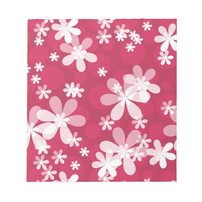Bloc De Notas Daisies blancos (Frente)
