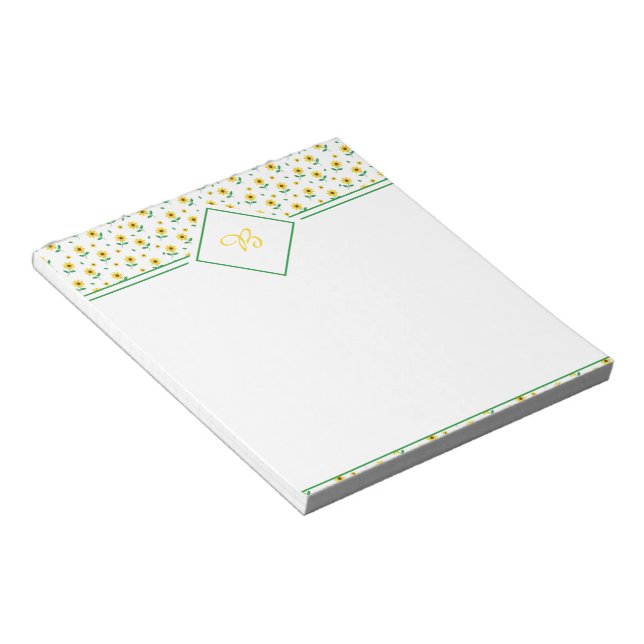 Bloc De Notas Daisies Notepad (Lado Derecho)