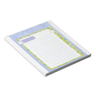 Bloc De Notas Daisy Notepad