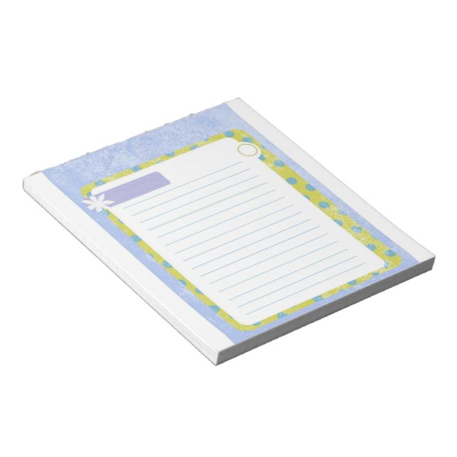 Bloc De Notas Daisy Notepad (Lado Derecho)