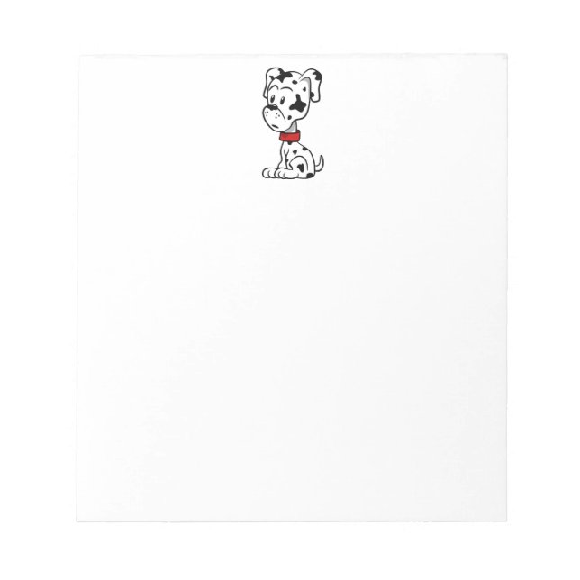 Bloc De Notas Dalmatian Puppy (Frente)