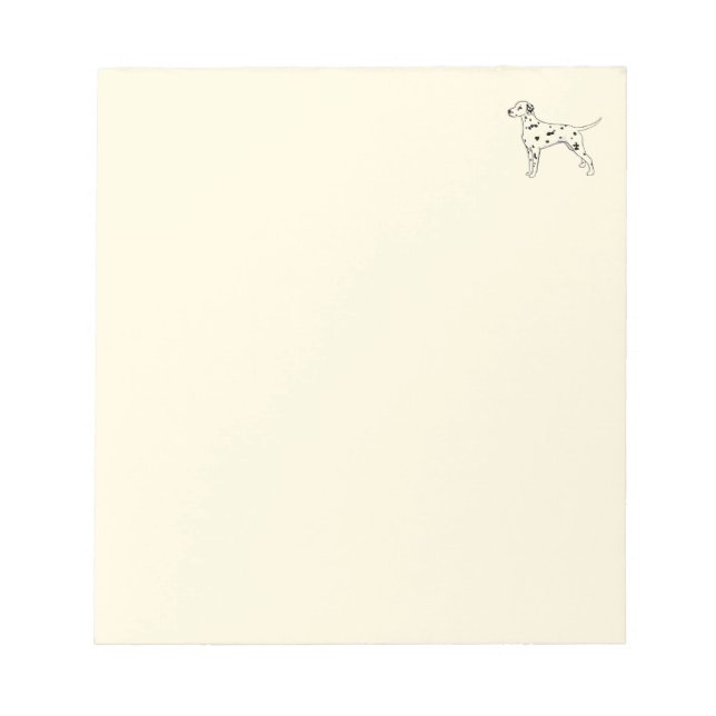 Bloc De Notas Dalmatiano (Frente)