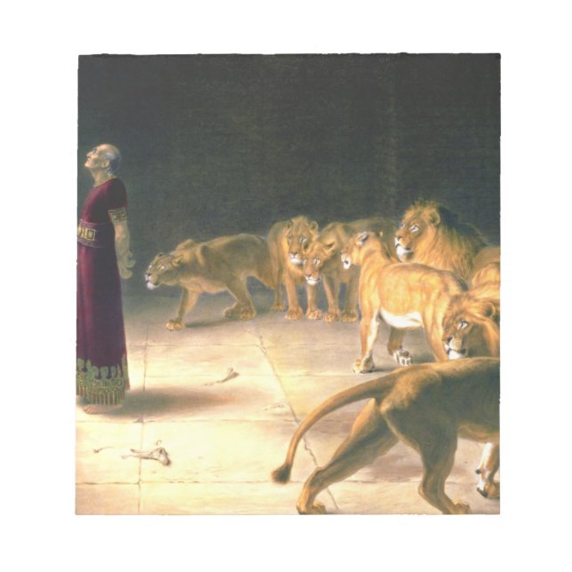 Bloc De Notas Daniel Responde Al Rey En Los Leones Den Briton Ri (Frente)