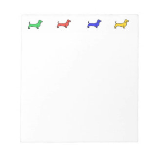 Bloc De Notas Dapper Dachshund Notepad