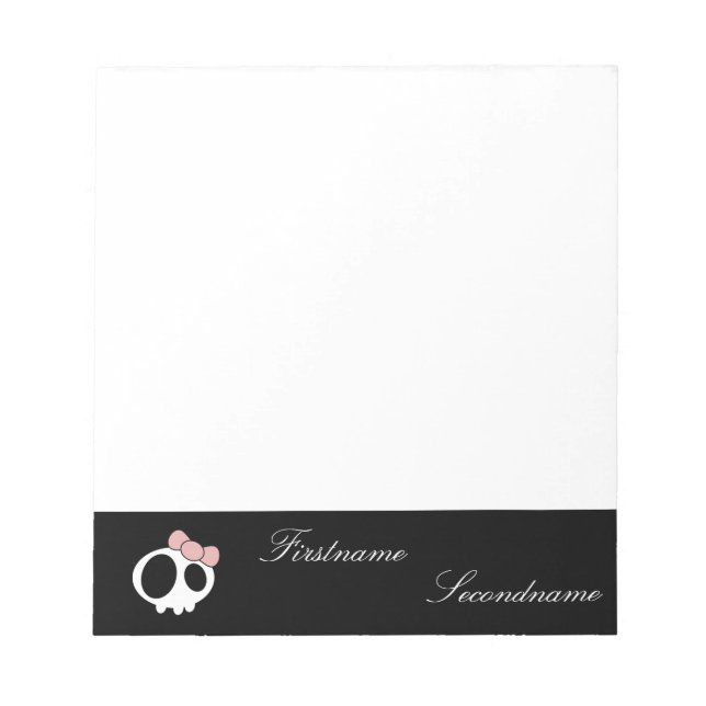 Bloc De Notas Dark Lady Notepad (Frente)