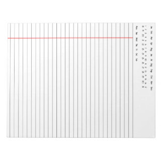 Bloc De Notas Dated Notepad